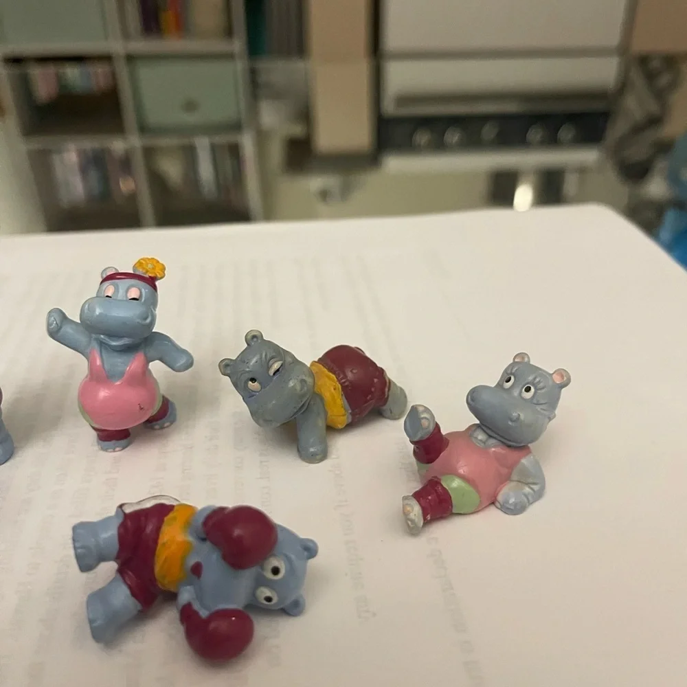 KINDER SURPRISE HAPPY HIPPO (7) Fitness Hippopotami